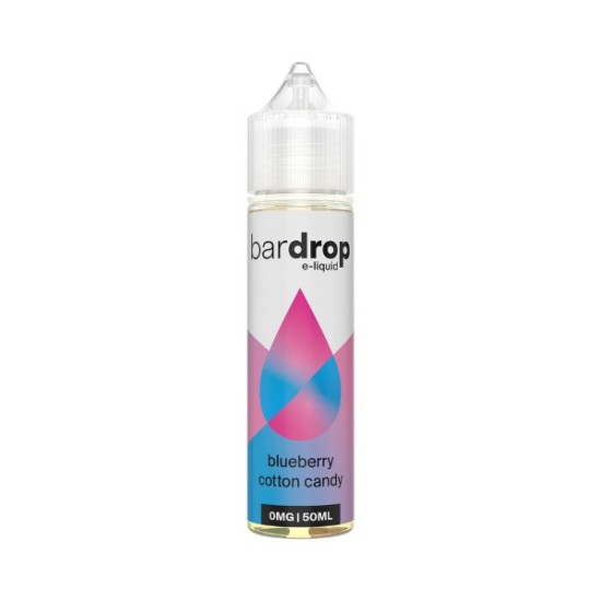 Bar Drop E-Liquid - 50ml - Blueberry Cotton Candy