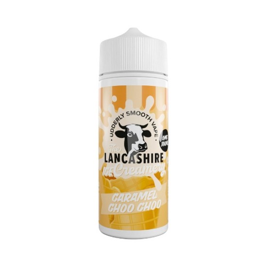 The Lancashire Ice Creamery - 100ml - Caramel Choo Choo