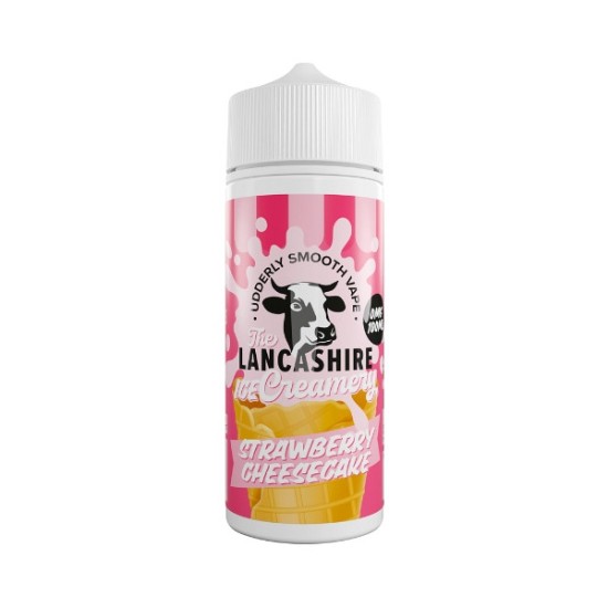The Lancashire Ice Creamery - 100ml - Strawberry Cheesecake
