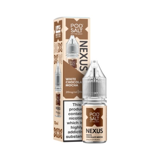 Pod Salt Nexus - Nic Salt - White Chocolate Mocha