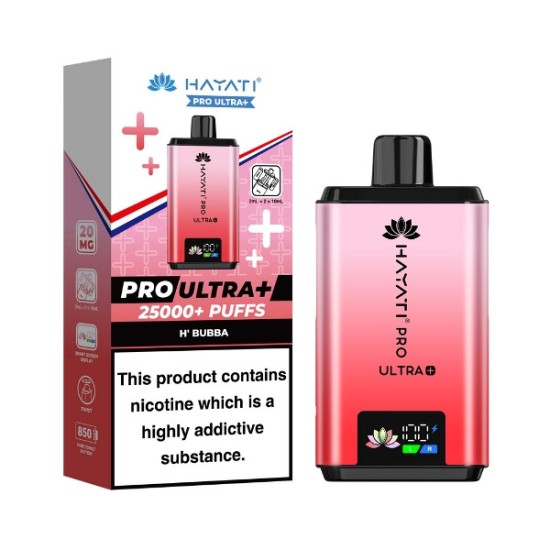 Hayati Pro Ultra+ 25000 - Pod Kit HBubba]