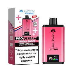 Hayati Pro Ultra+ 25000 - Pod Kit Straw' Grapefruit / Straw' Dragonfruit]