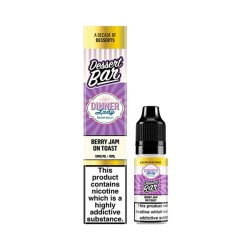 Dinner Lady Dessert Bar - Nic Salt - Berry Jam on Toast