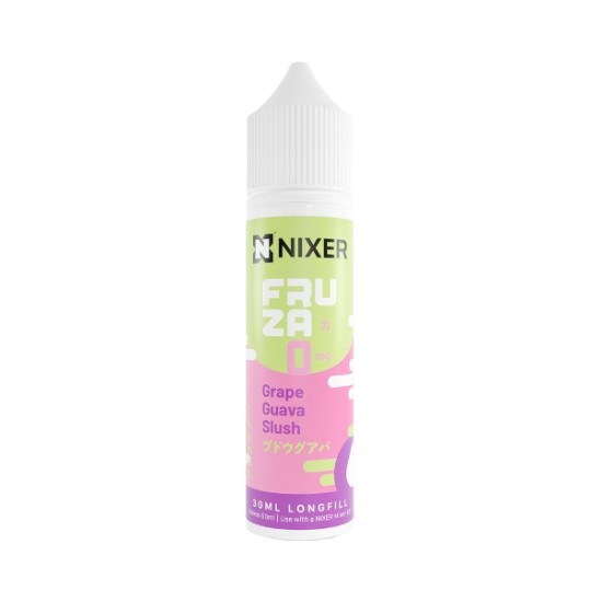 Nixer X Fruza - 30ml - Grape Guava Slush - Longfill