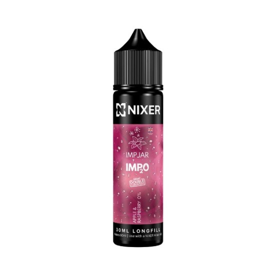 Nixer X Imp Jar - 30ml - Apple & Raspberry - Longfill