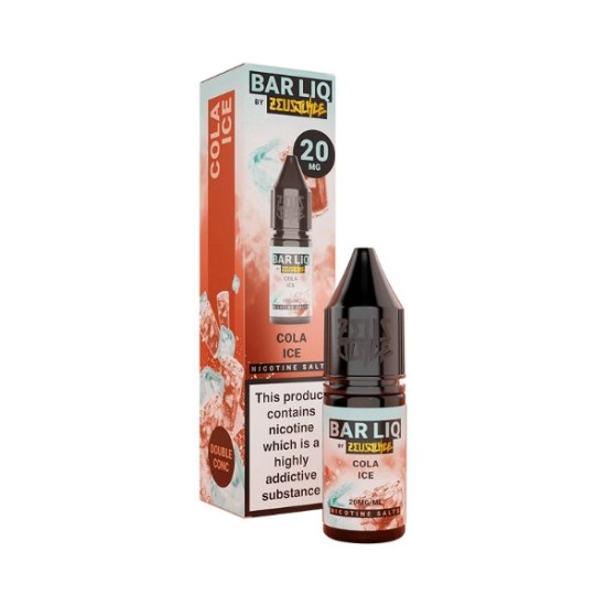Zeus Juice Bar Liq - Nic Salt - Cola Ice