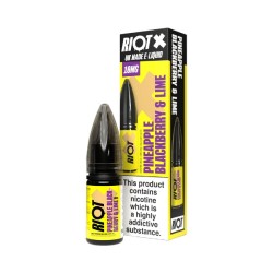Riot - Nic Salt - X - Pineapple Blackberry & Lime