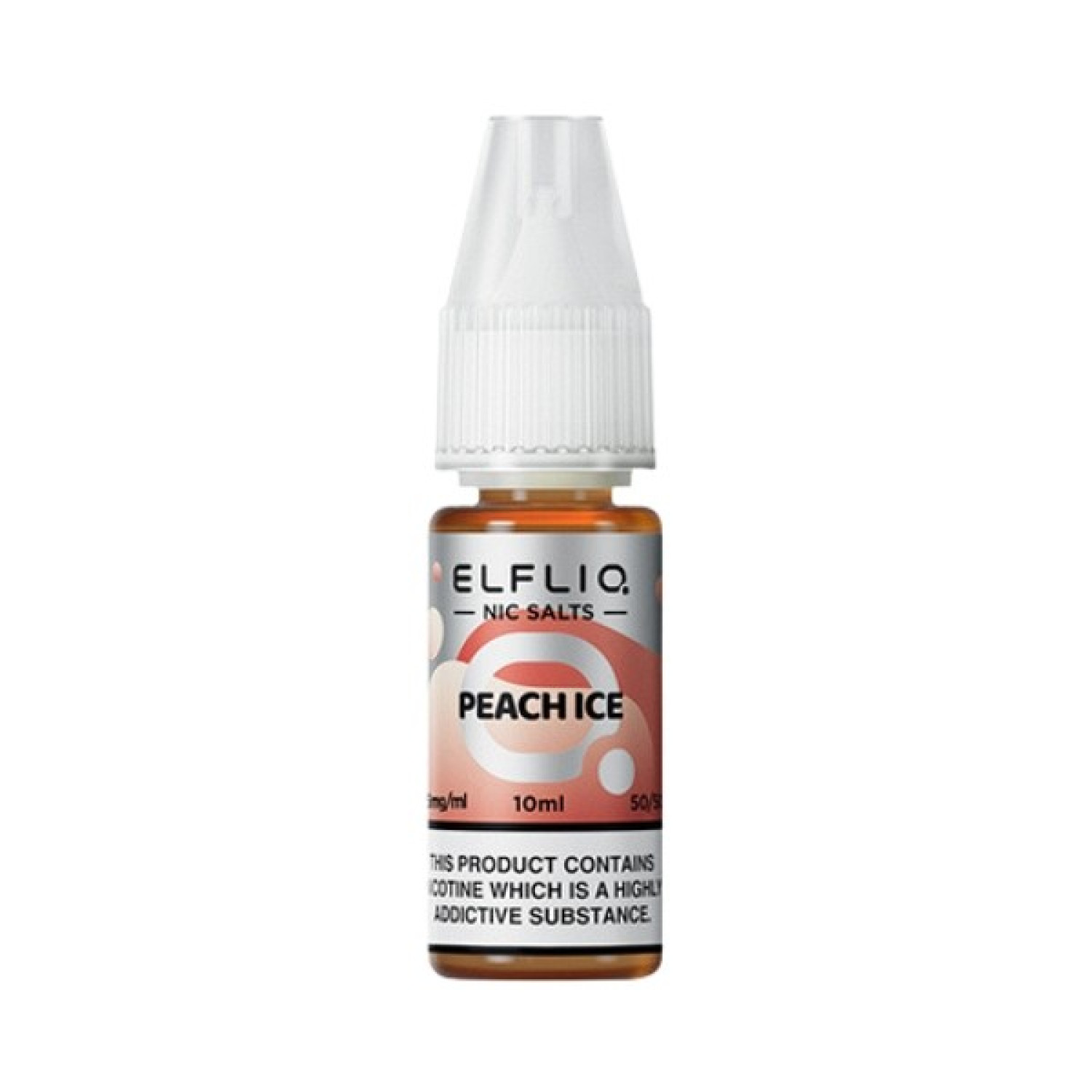 Elf Bar ELFLIQ - Nic Salt - Peach Ice Elf Bar ELFLIQ - Nic Salt - Peach Ice