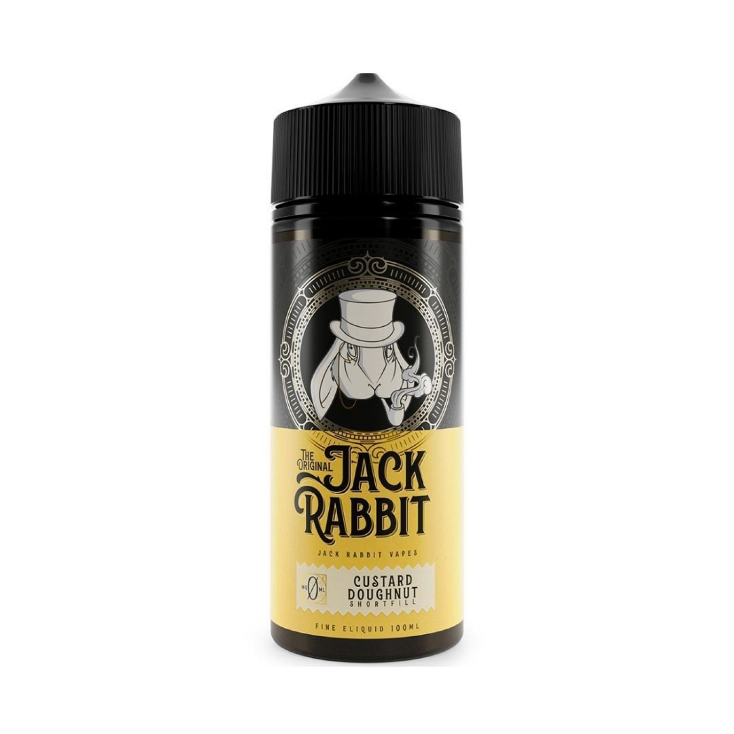 Jack Rabbit Vapes - 100ml - Custard Doughnut Jack Rabbit Vapes - 100ml - Custard Doughnut