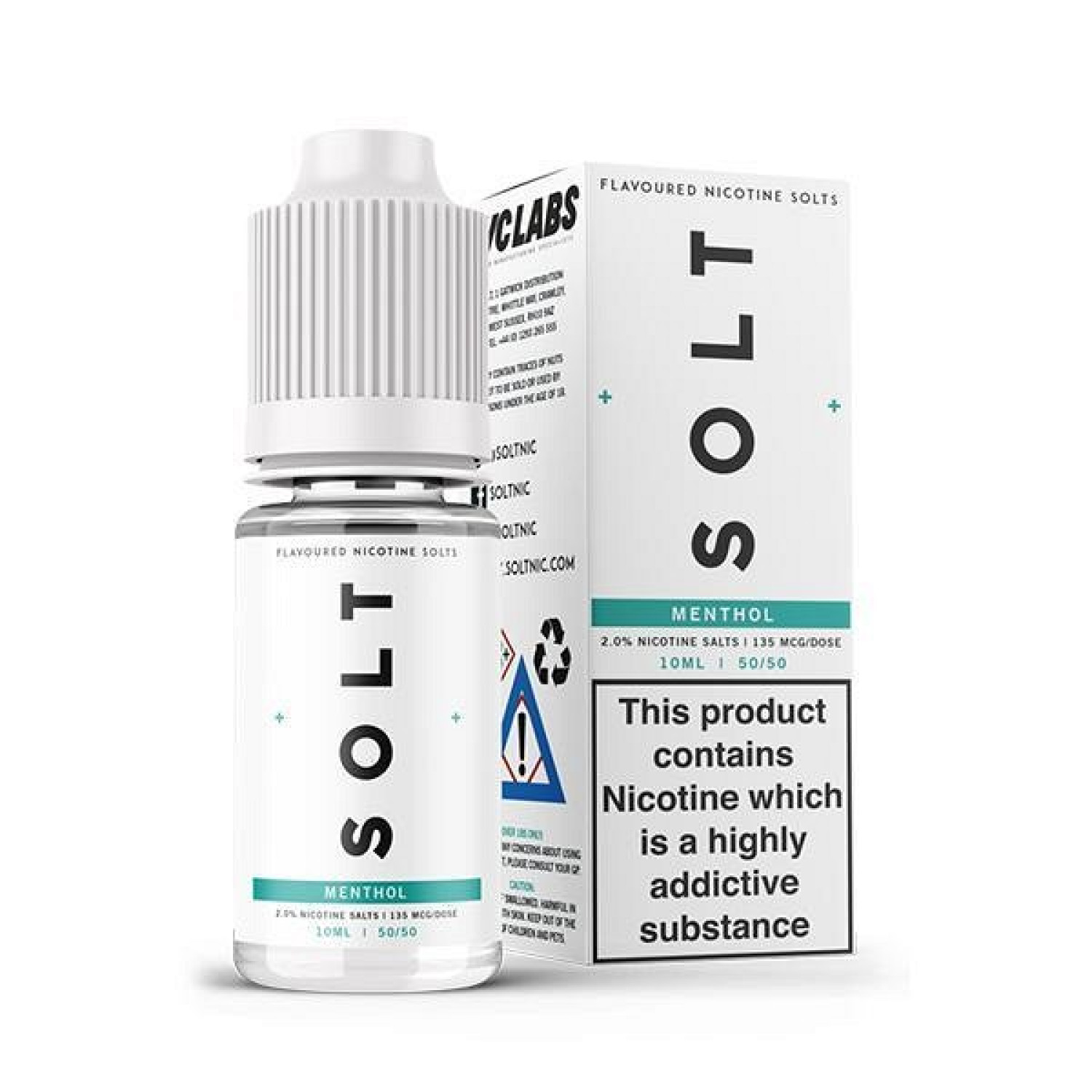 SOLT - Nic Salt - Menthol SOLT - Nic Salt - Menthol