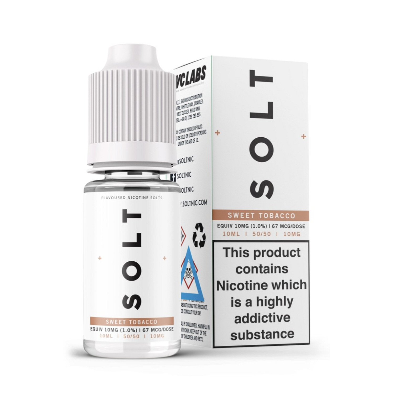 SOLT - Nic Salt - Sweet Tobacco SOLT - Nic Salt - Sweet Tobacco