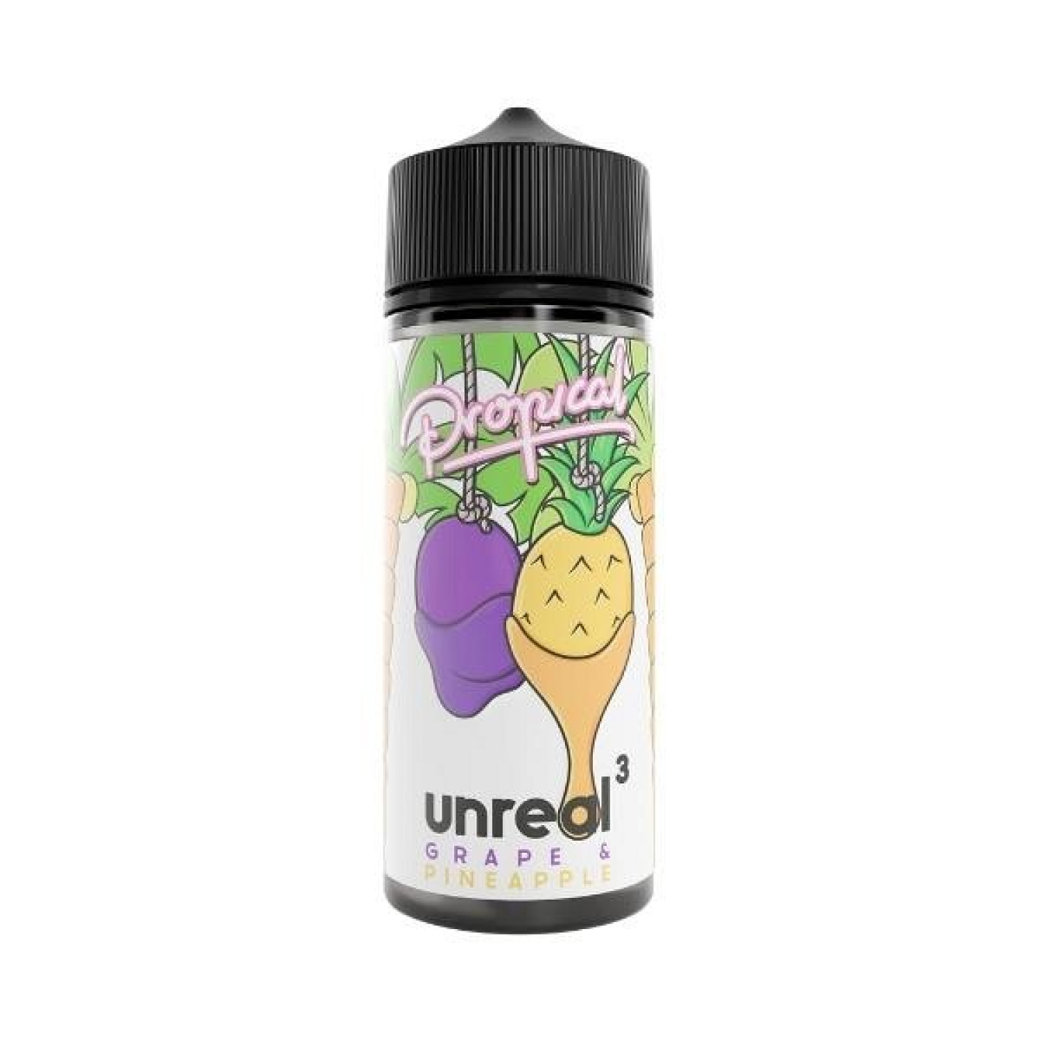 Unreal 3 - 100ml - Propical - Grape & Pineapple Unreal 3 - 100ml - Propical - Grape & Pineapple