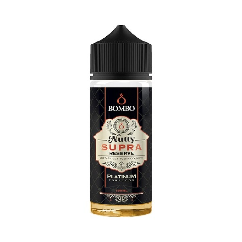 Bombo - 100ml - Platinum Tobaccos - Nutty Supra Reserve Bombo - 100ml - Platinum Tobaccos - Nutty Supra Reserve