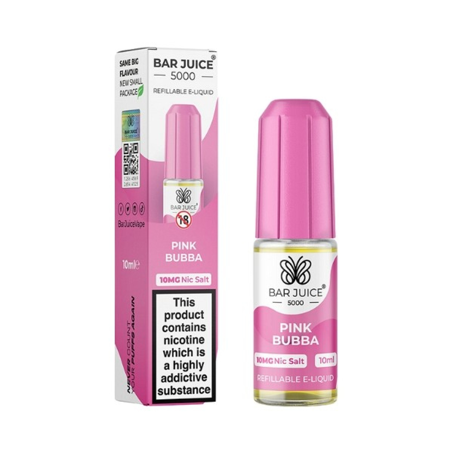 Bar Juice - Nic Salt - Pink Bubba Bar Juice - Nic Salt - Pink Bubba