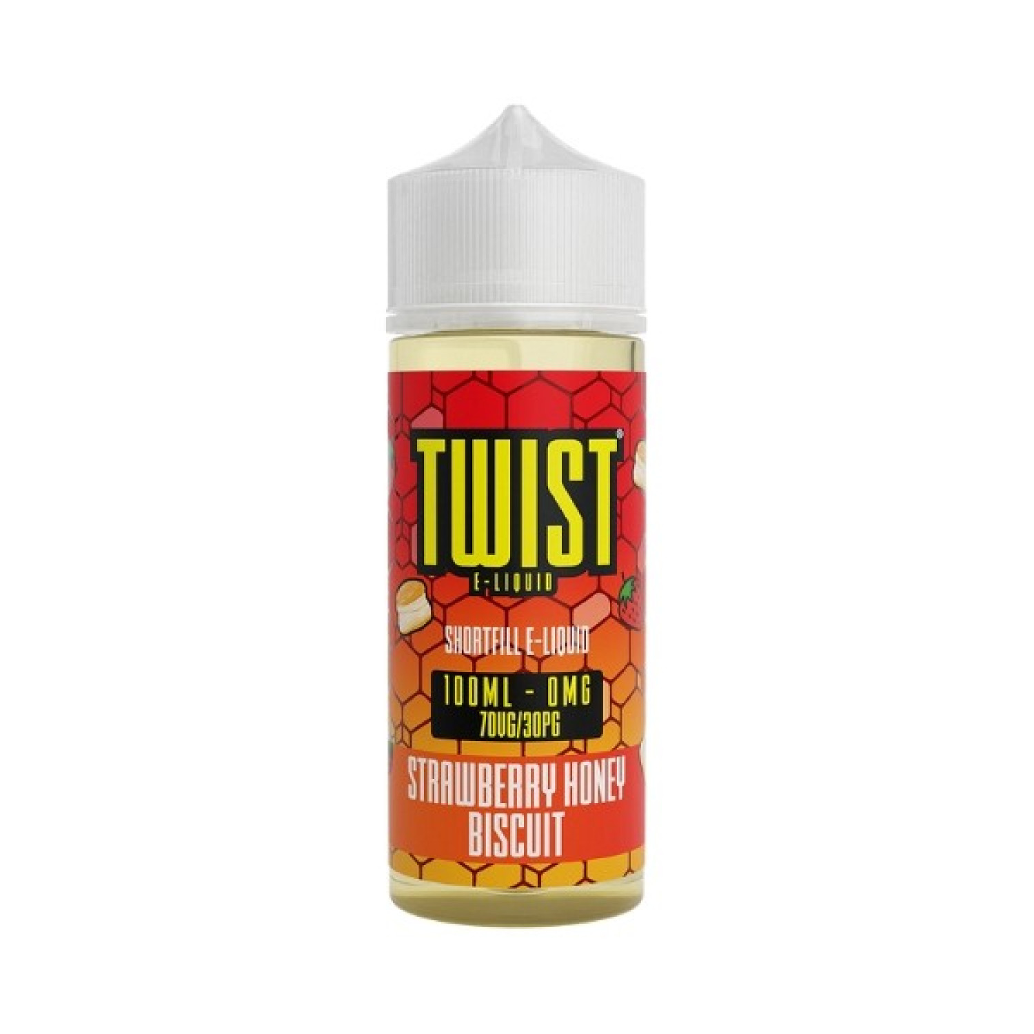 Twist - 100ml - Strawberry Honey Biscuit Twist - 100ml - Strawberry Honey Biscuit