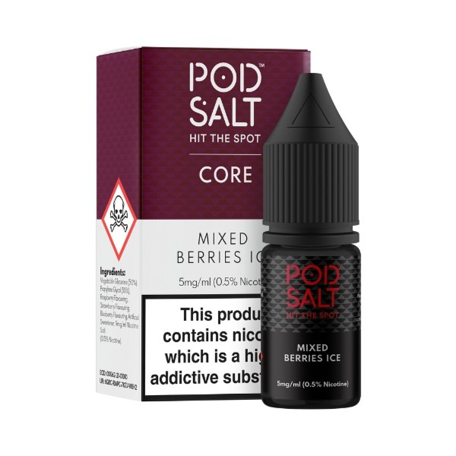 Pod Salt - Nic Salt - Mixed Berries Ice