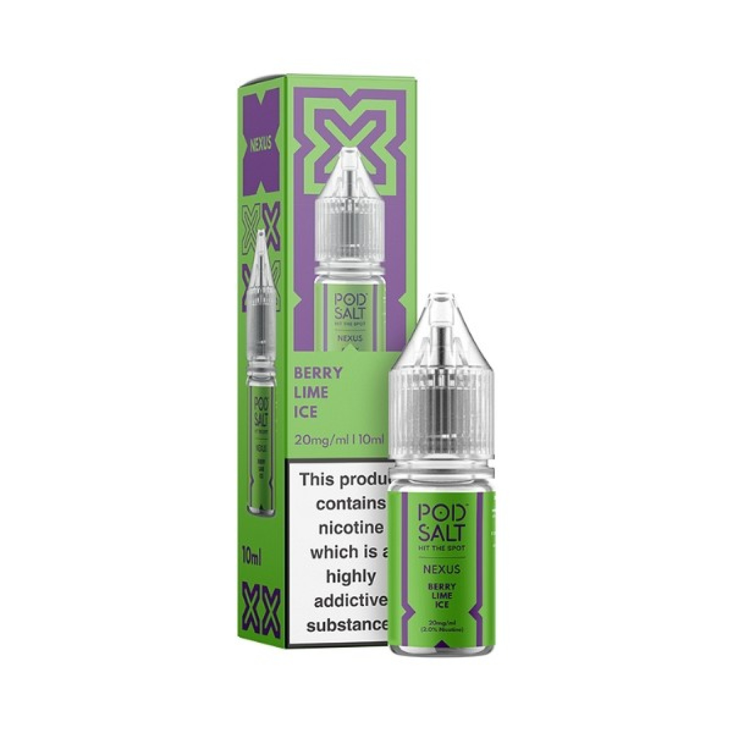 Pod Salt Nexus - Nic Salt - Berry Lime Ice Pod Salt Nexus - Nic Salt - Berry Lime Ice