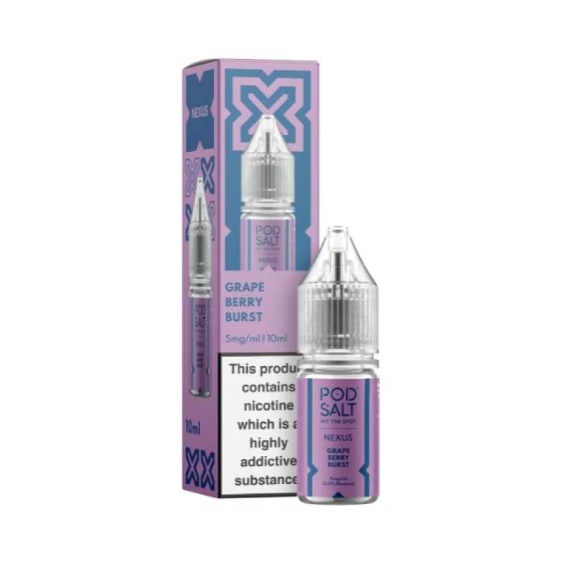 Pod Salt Nexus - Nic Salt - Grape Berry Burst Pod Salt Nexus - Nic Salt - Grape Berry Burst