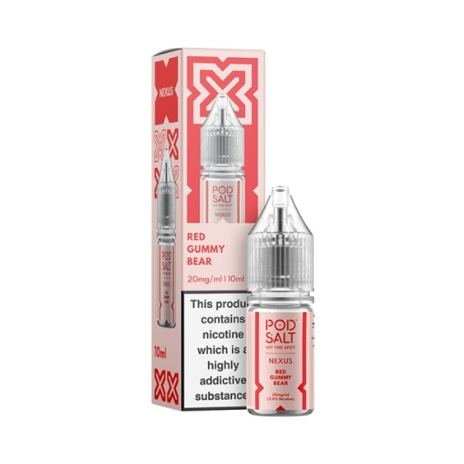 Pod Salt Nexus - Nic Salt - Red Gummy Bear