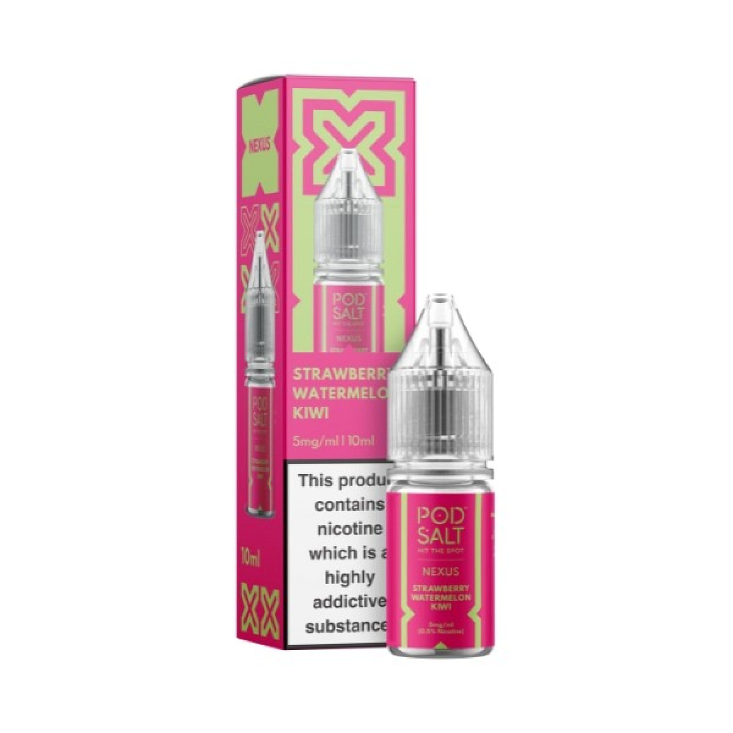 Pod Salt Nexus - Nic Salt - Strawberry Watermelon Kiwi