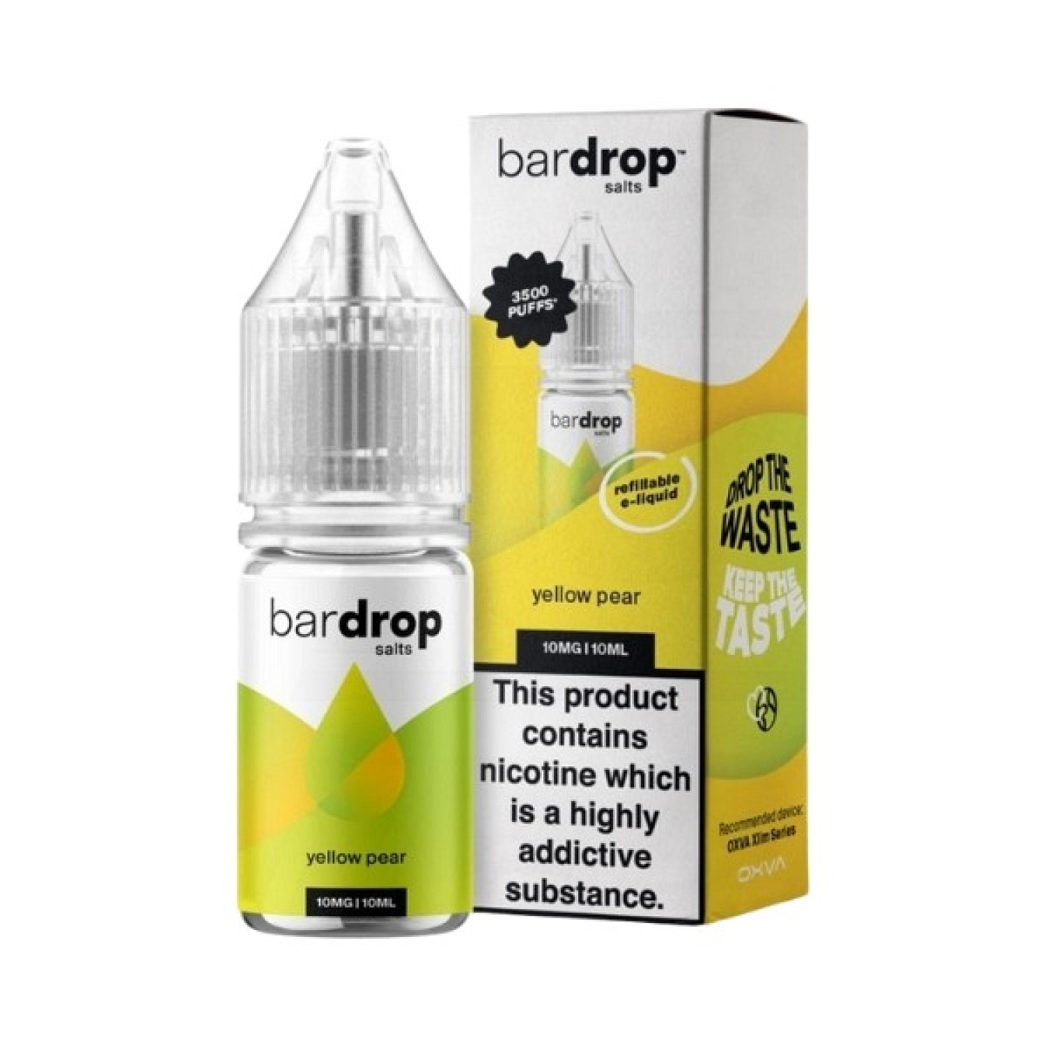 Bar Drop Salts - Nic Salt - Yellow Pear Bar Drop Salts - Nic Salt - Yellow Pear
