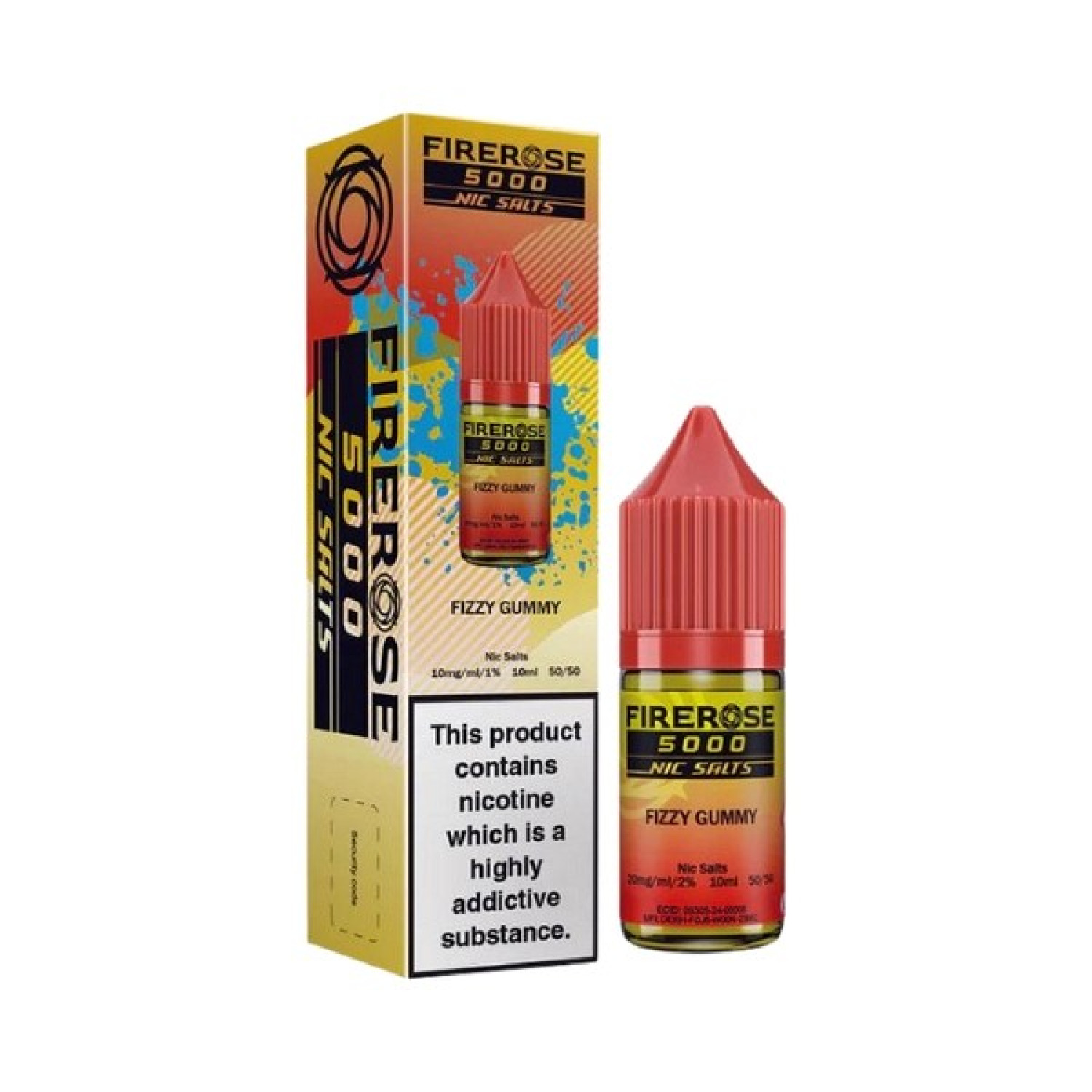 Elux Firerose 5000 - Nic Salt - Fizzy Gummy Elux Firerose 5000 - Nic Salt - Fizzy Gummy