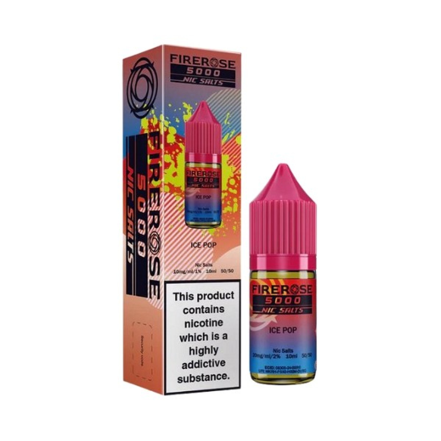 Elux Firerose 5000 - Nic Salt - Ice Pop Elux Firerose 5000 - Nic Salt - Ice Pop