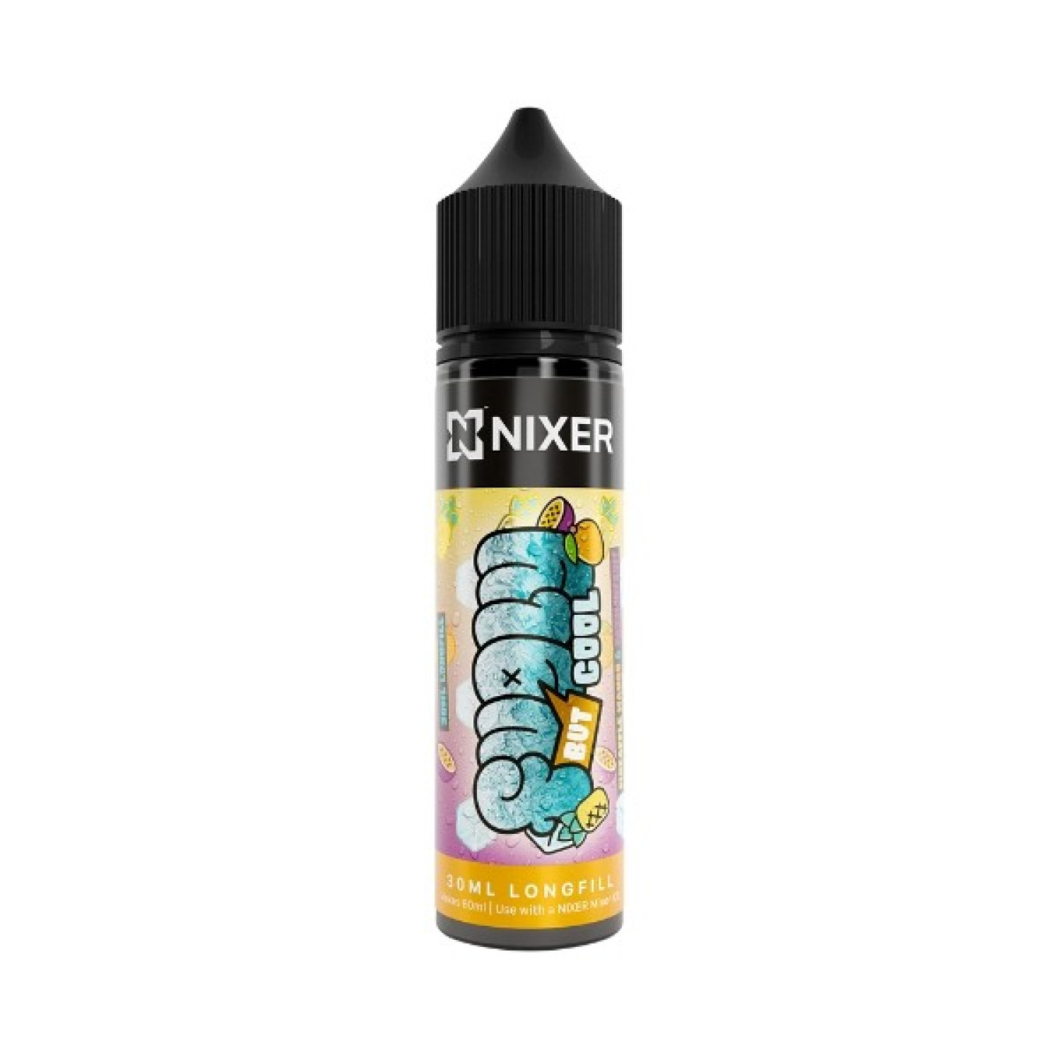 Nixer X Fugly but Cool - 30ml - Pineapple Mango & Passionfruit - Longfill Nixer X Fugly but Cool - 30ml - Pineapple Mango & Passionfruit - Longfill