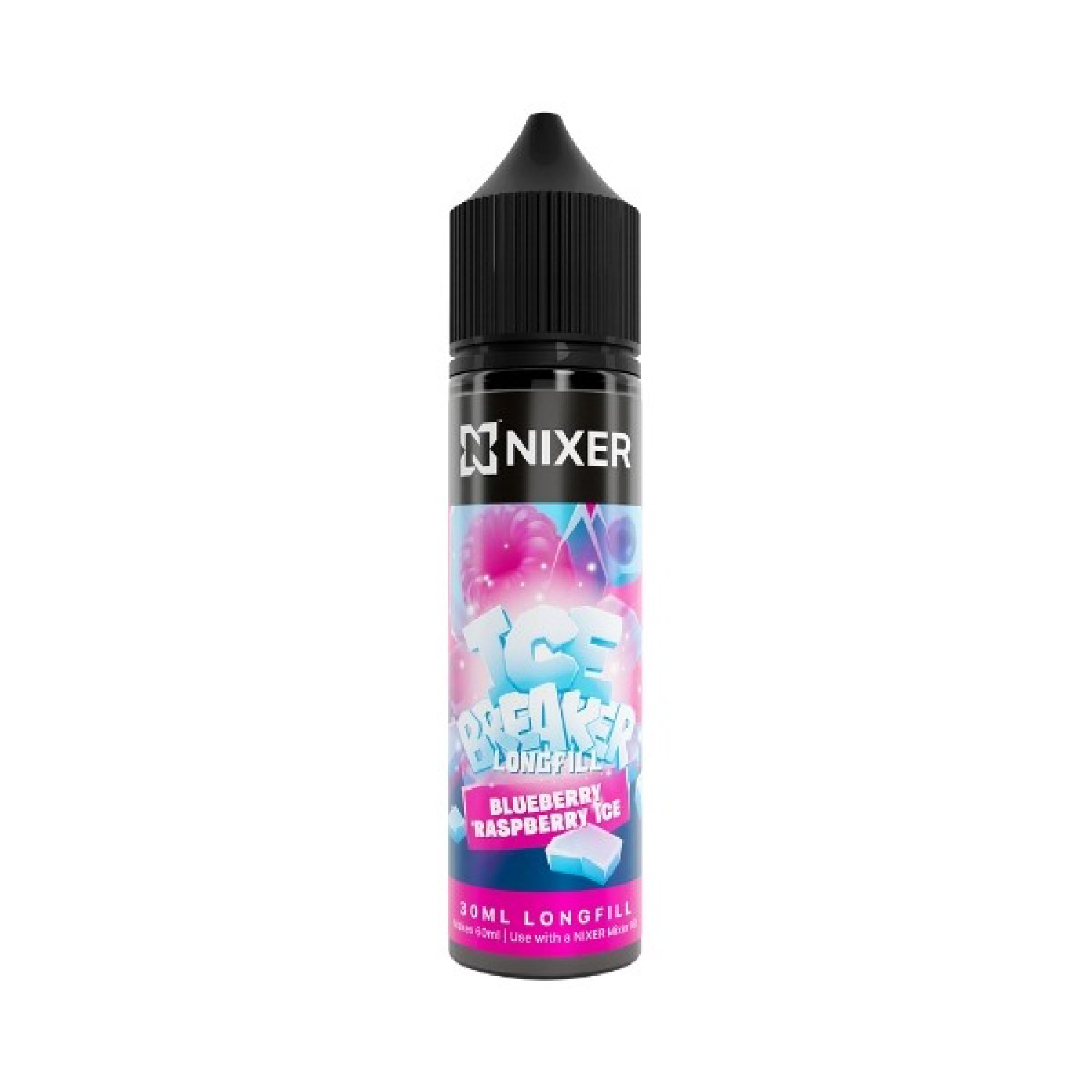 Nixer X Ice Breaker - 30ml - Blueberry Raspberry Ice - Longfill Nixer X Ice Breaker - 30ml - Blueberry Raspberry Ice - Longfill
