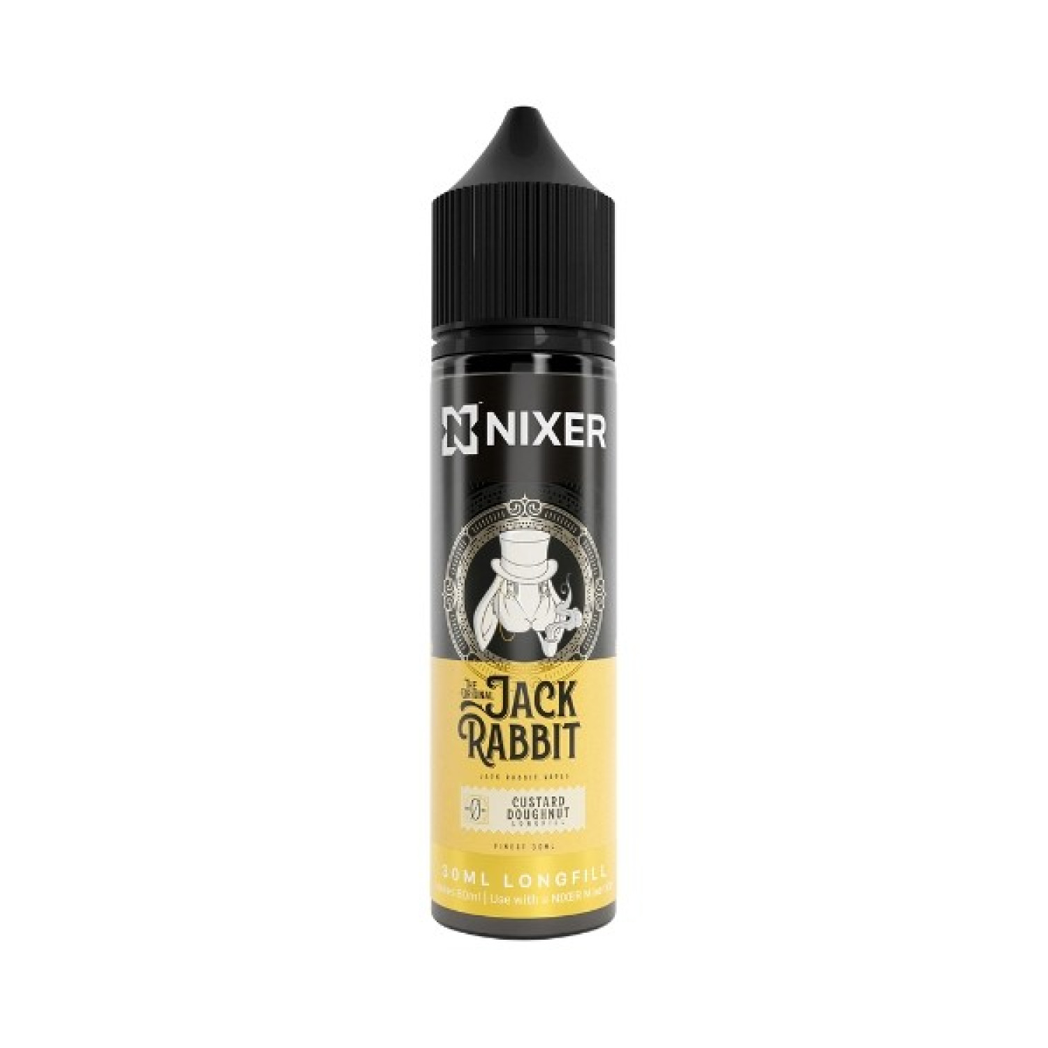Nixer X Jack Rabbit - 30ml - Custard Doughnut - Longfill Nixer X Jack Rabbit - 30ml - Custard Doughnut - Longfill