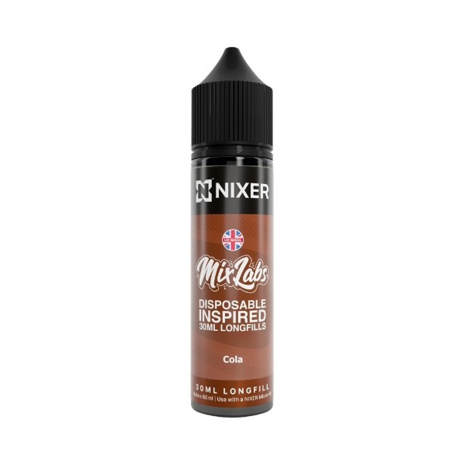 Nixer X Mix Labs - 30ml - Cola - Longfill Nixer X Mix Labs - 30ml - Cola - Longfill