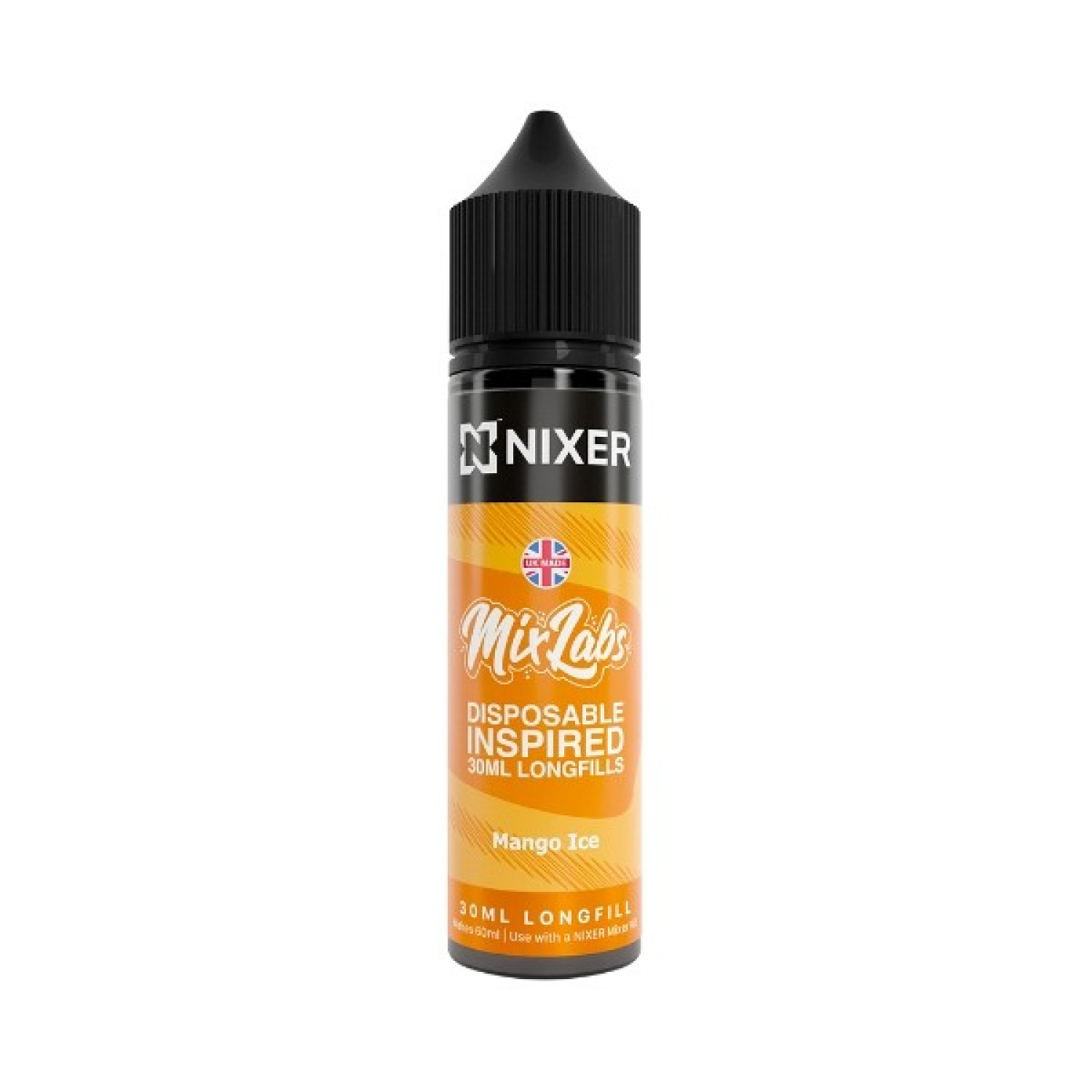 Nixer X Mix Labs -30ml - Mango Ice - Longfill Nixer X Mix Labs -30ml - Mango Ice - Longfill
