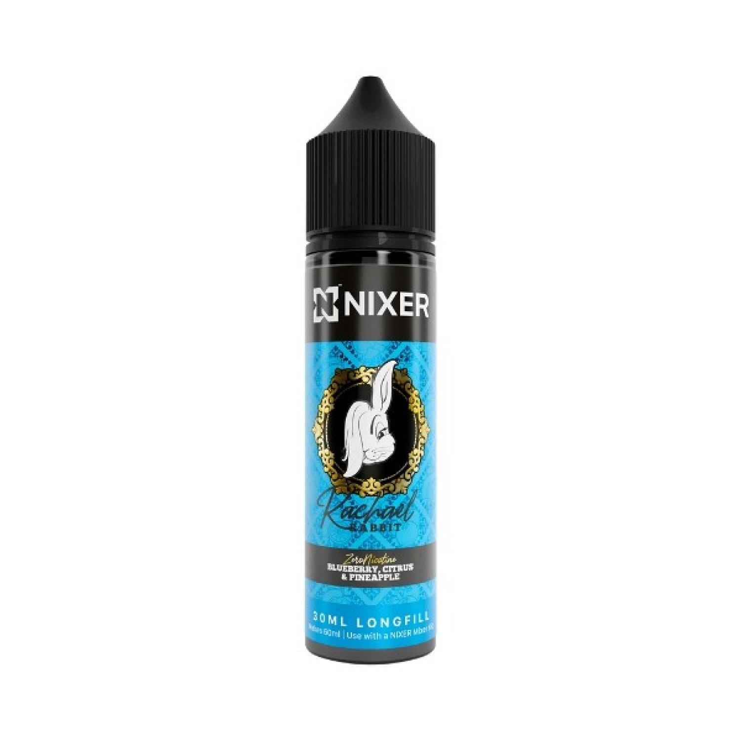 Nixer X Rachael Rabbit - 30ml - Blueberry Citrus & Pineapple - Longfill Nixer X Rachael Rabbit - 30ml - Blueberry Citrus & Pineapple - Longfill
