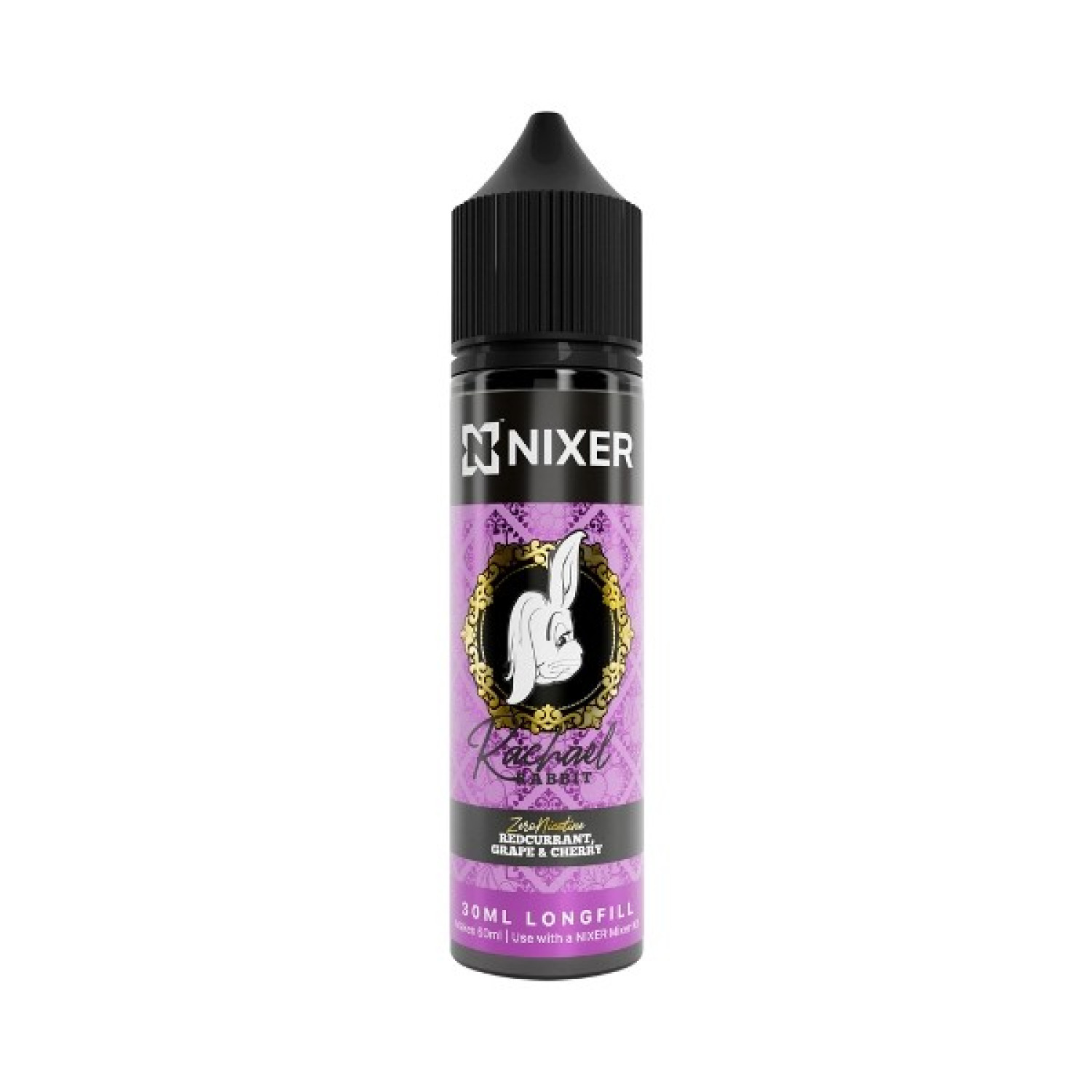 Nixer X Rachael Rabbit - 30ml - Redcurrant Grape & Cherry - Longfill Nixer X Rachael Rabbit - 30ml - Redcurrant Grape & Cherry - Longfill