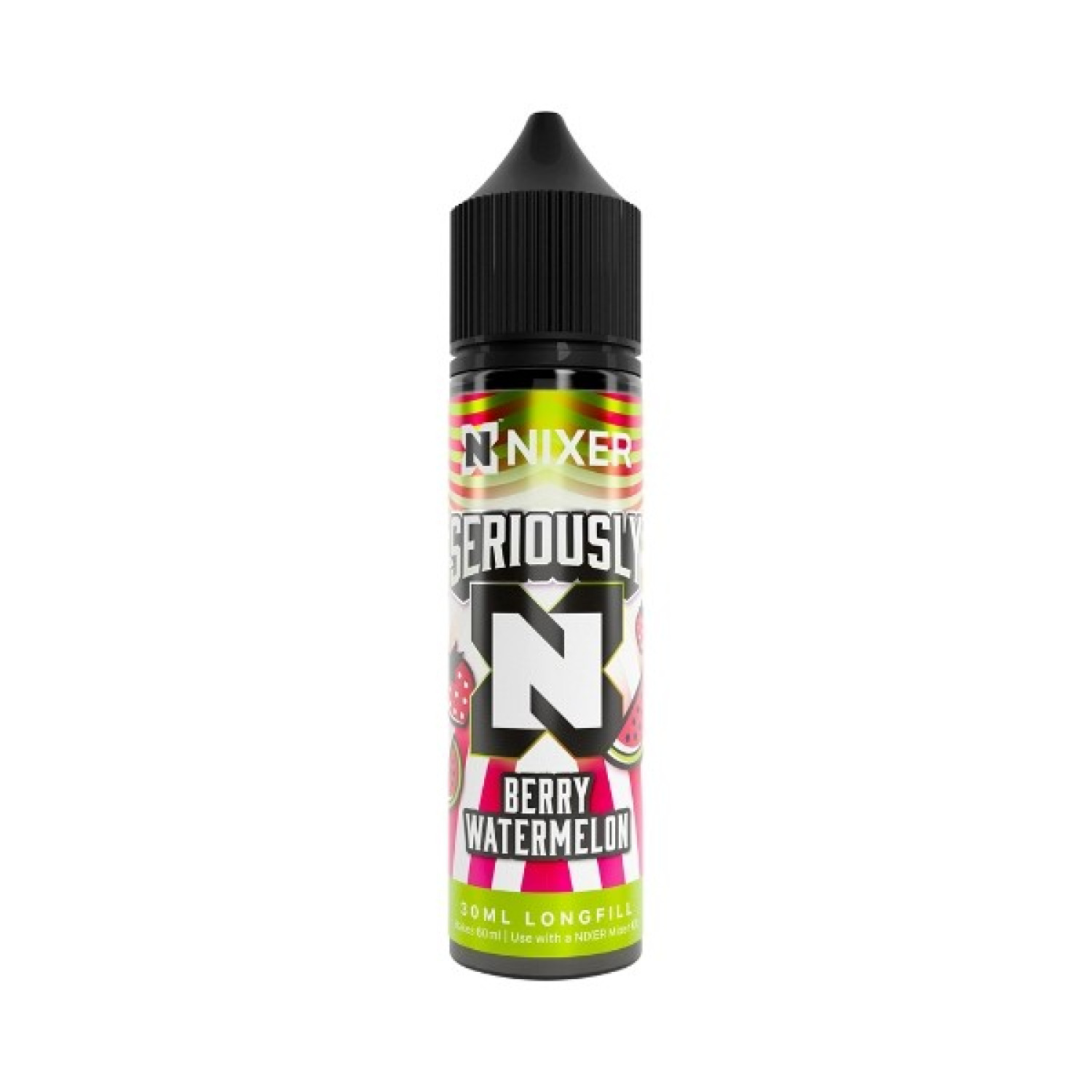 Nixer X Seriously - 30ml - Berry Watermelon - Longfill Nixer X Seriously - 30ml - Berry Watermelon - Longfill