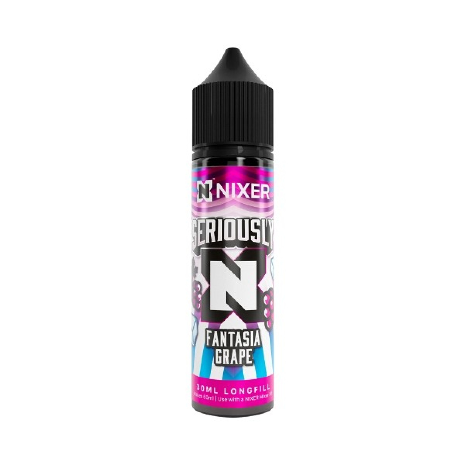 Nixer X Seriously - 30ml - Fantasia Grape - Longfill Nixer X Seriously - 30ml - Fantasia Grape - Longfill