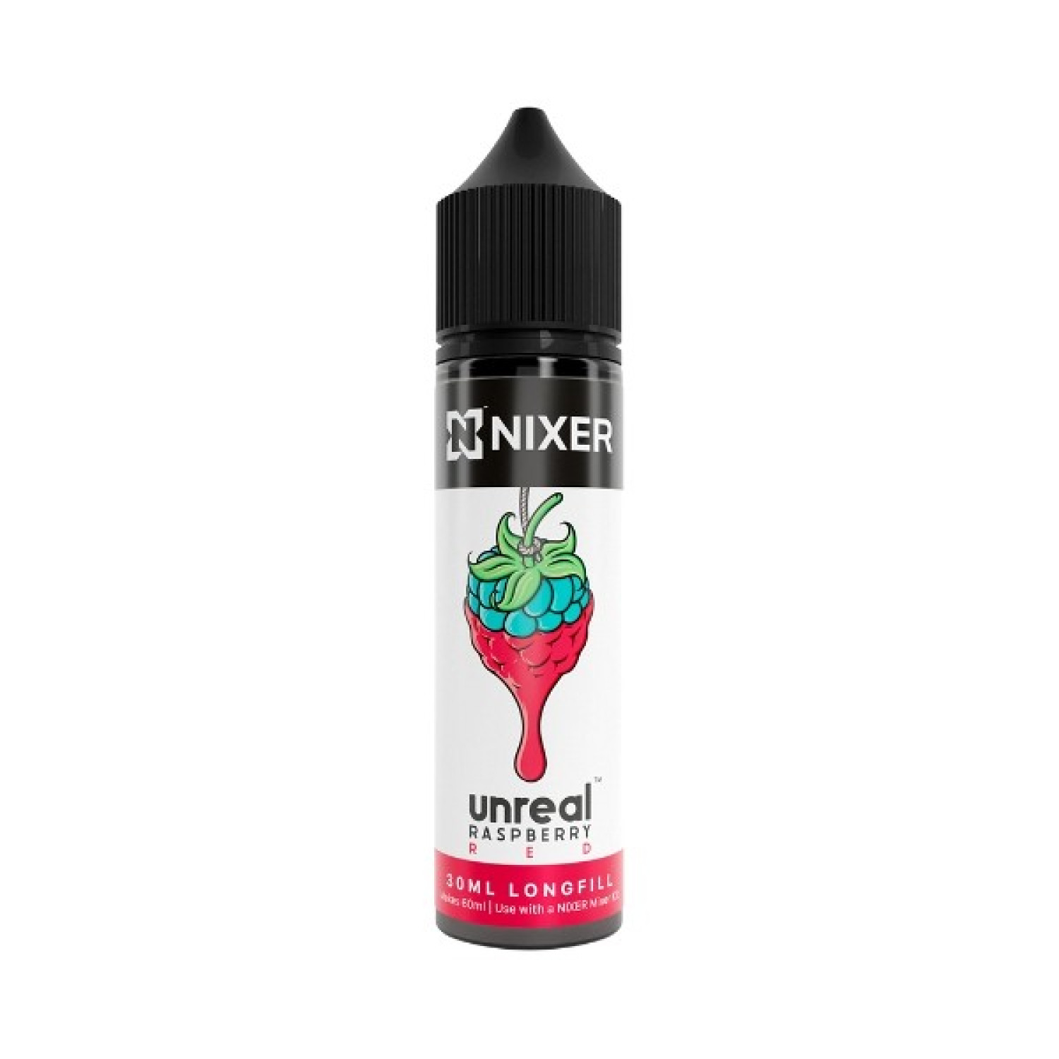 Nixer X Unreal Raspberry - 30ml - Red - Longfill