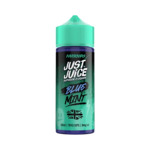 Just Juice Mint - 100ml - Blue Just Juice Mint - 100ml - Blue