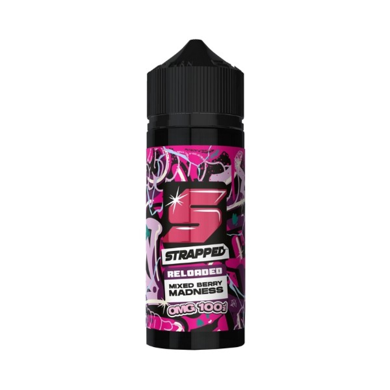 Strapped Reloaded - 100ml - Mixed Berry Madness Strapped Reloaded - 100ml - Mixed Berry Madness