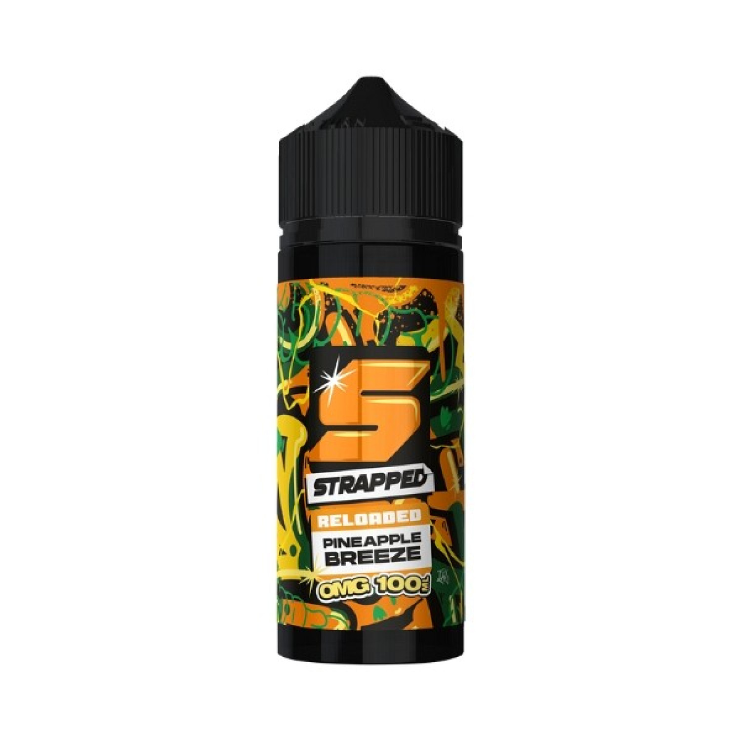 Strapped Reloaded - 100ml - Pineapple Breeze Strapped Reloaded - 100ml - Pineapple Breeze