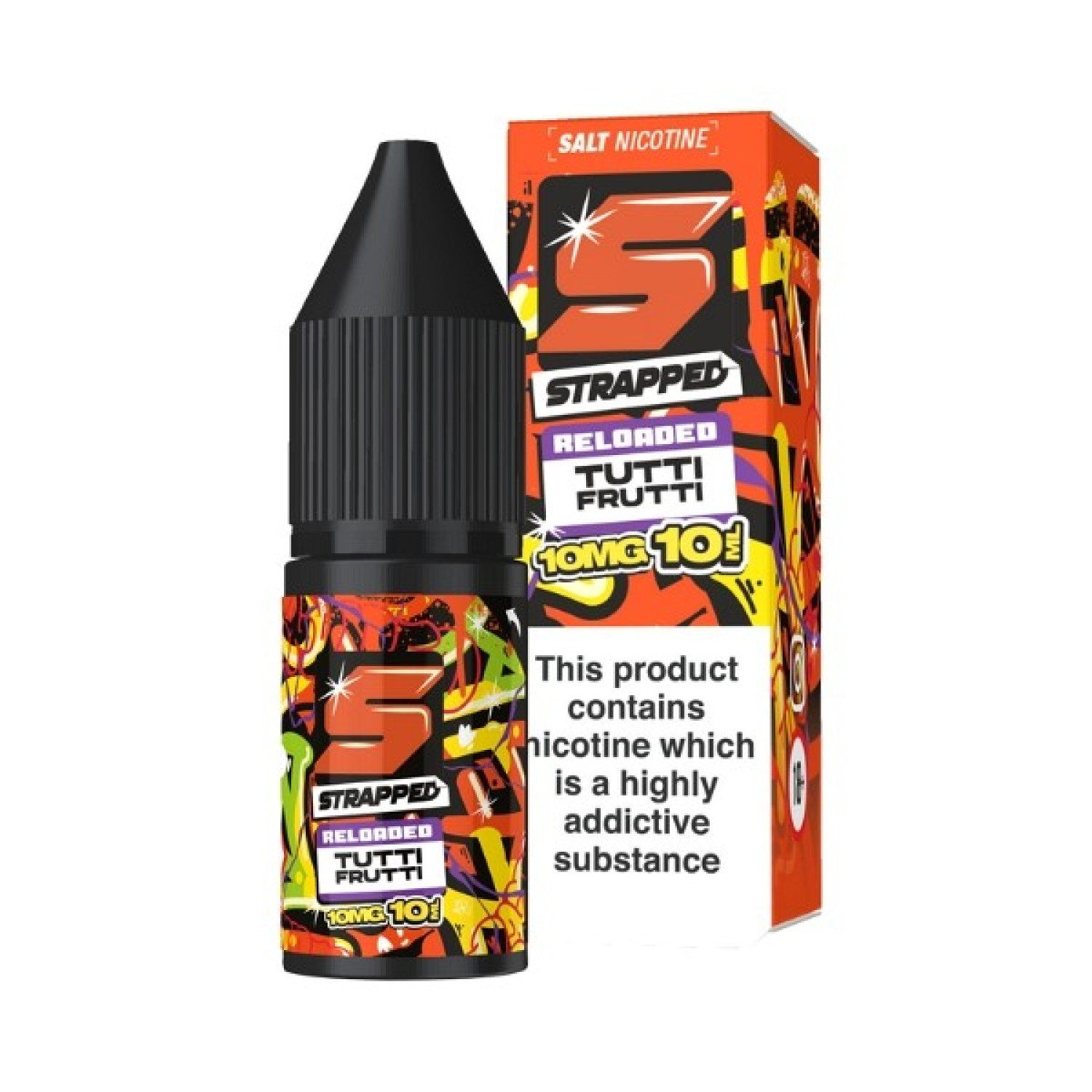 Strapped Reloaded - Nic Salt - Tutti Frutti Strapped Reloaded - Nic Salt - Tutti Frutti