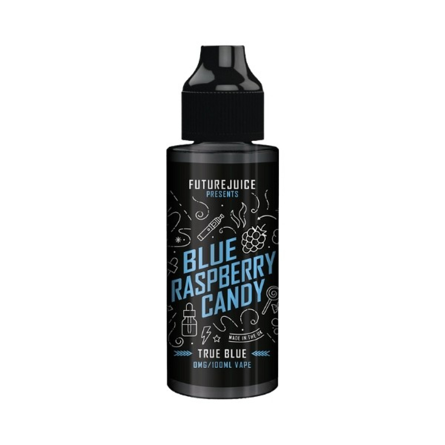 Future Juice - 100ml - Blue Raspberry Candy Future Juice - 100ml - Blue Raspberry Candy
