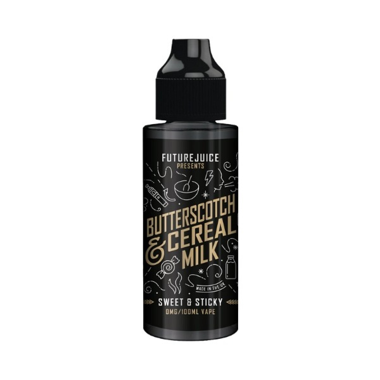 Future Juice - 100ml - Butterscotch & Cereal Milk Future Juice - 100ml - Butterscotch & Cereal Milk