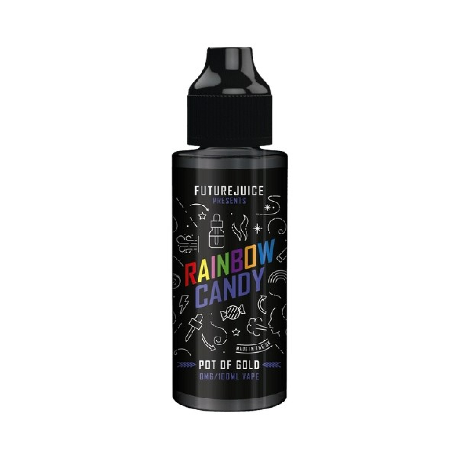 Future Juice - 100ml - Rainbow Candy Future Juice - 100ml - Rainbow Candy