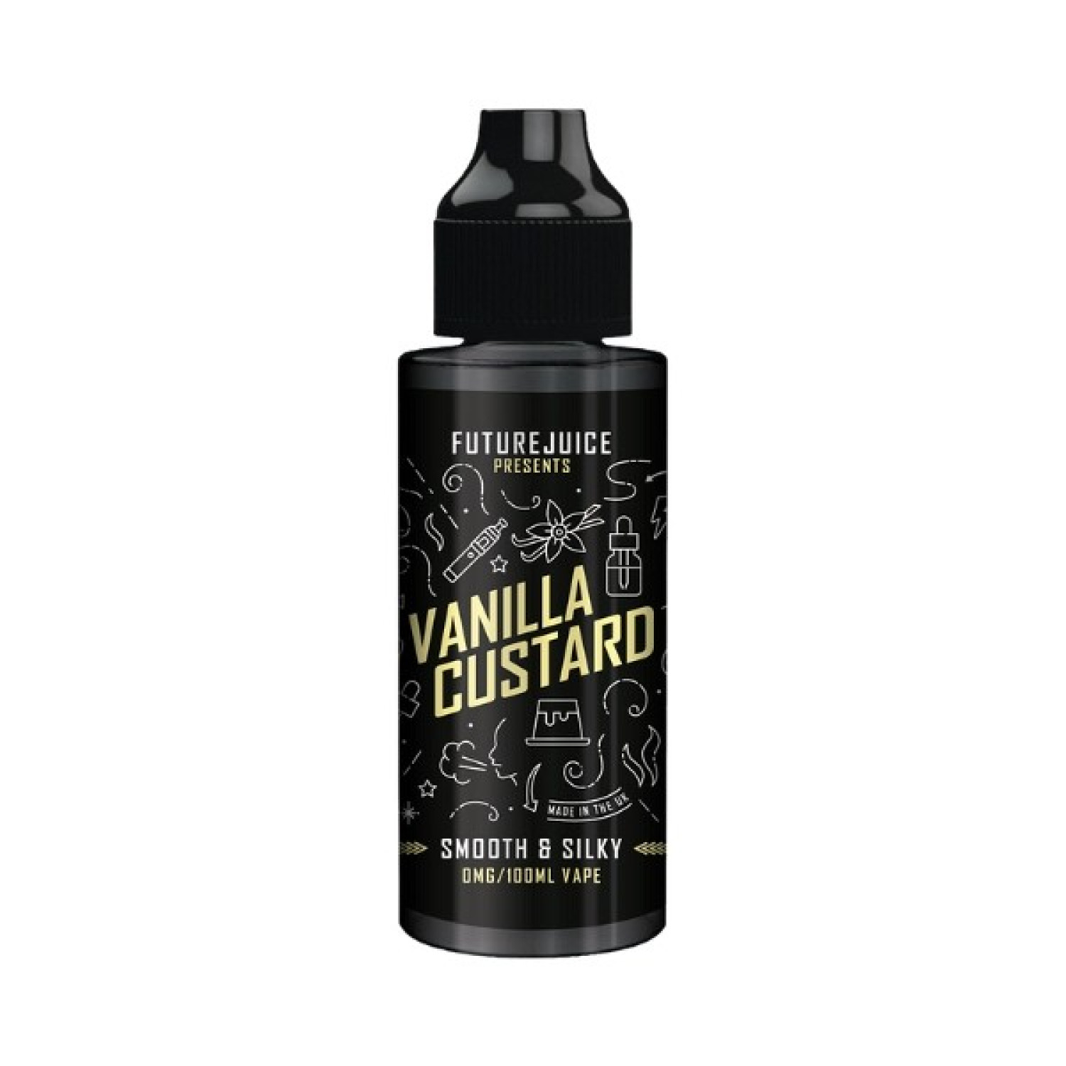 Future Juice - 100ml - Vanilla Custard Future Juice - 100ml - Vanilla Custard