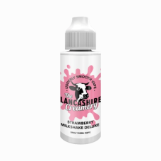 The Lancashire Creamery - 100ml - Strawberry Milkshake Deluxe The Lancashire Creamery - 100ml - Strawberry Milkshake Deluxe