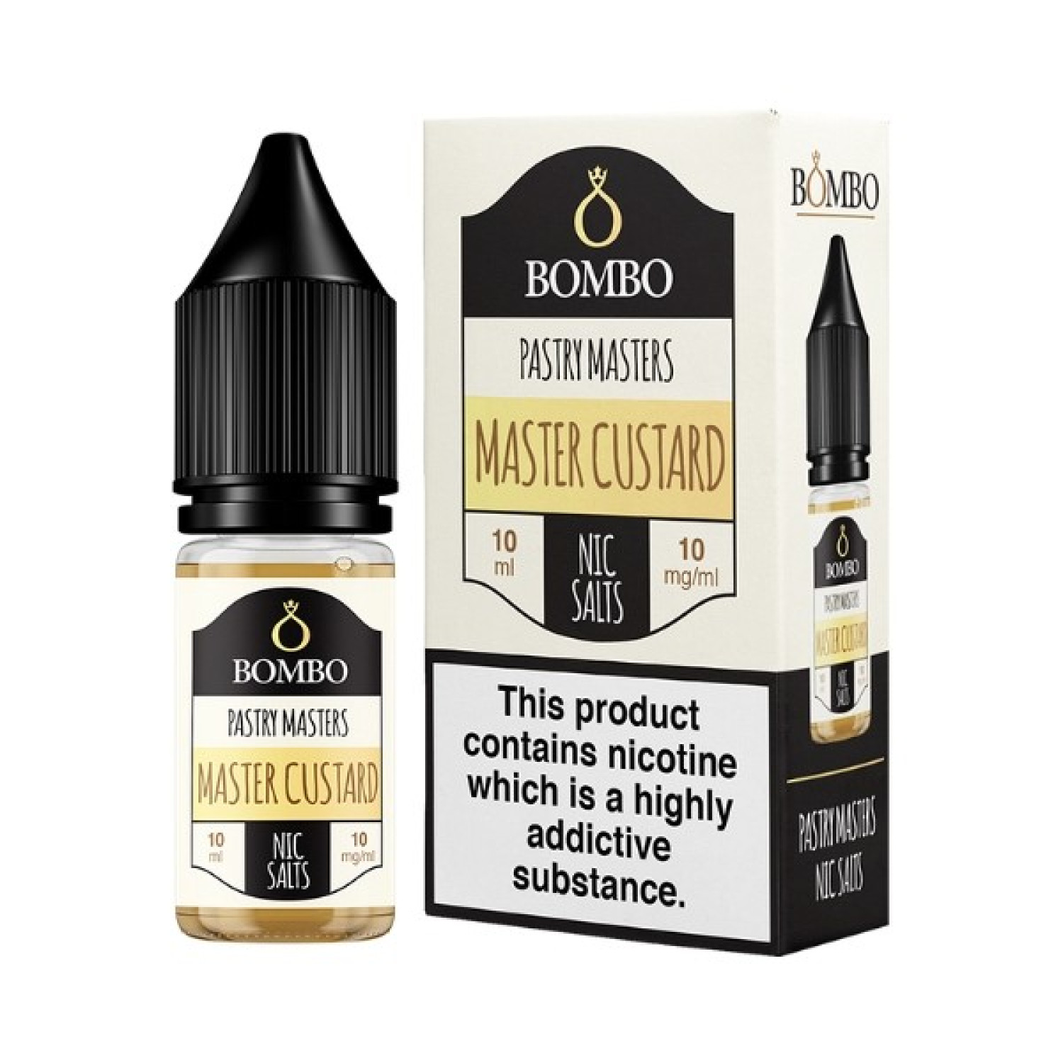 Bombo Pastry Masters - Nic Salt - Master Custard Bombo Pastry Masters - Nic Salt - Master Custard