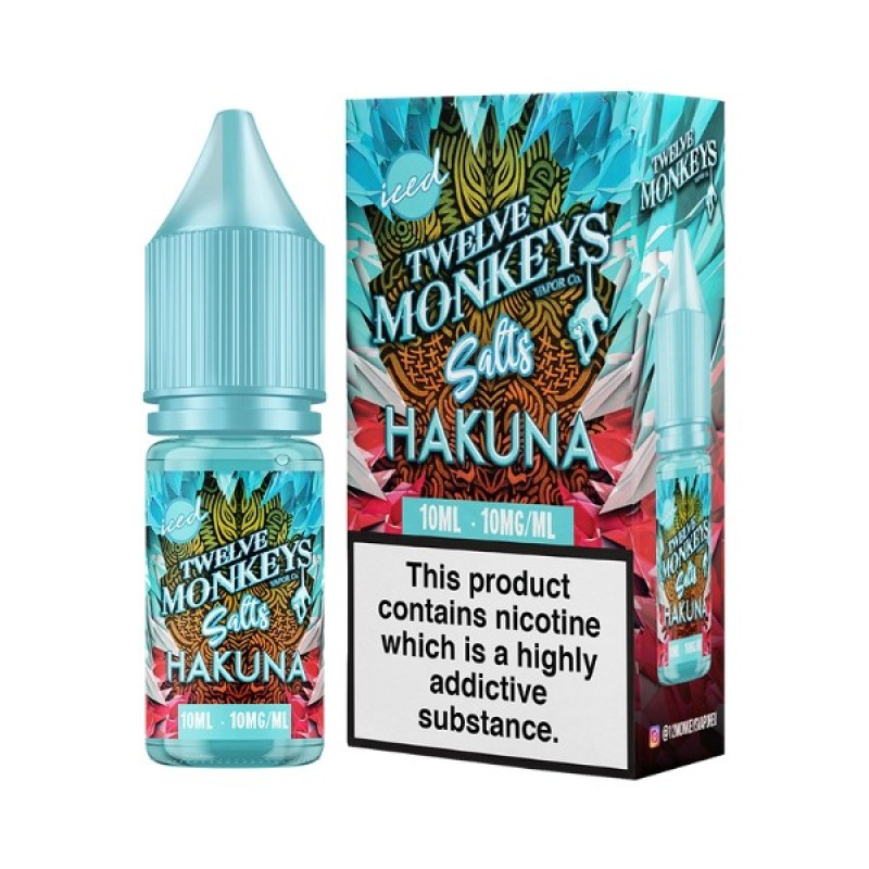 Twelve Monkeys: Ice Age - Nic Salt - Hakuna Iced Twelve Monkeys: Ice Age - Nic Salt - Hakuna Iced