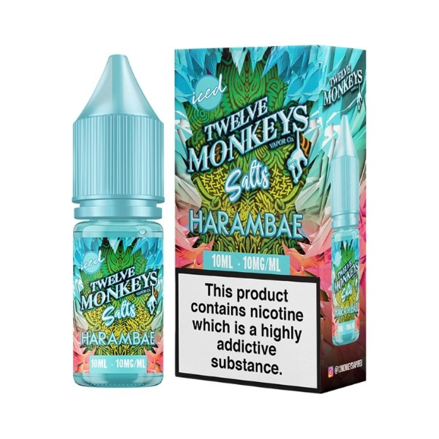 Twelve Monkeys: Ice Age - Nic Salt - Harambae Iced Twelve Monkeys: Ice Age - Nic Salt - Harambae Iced