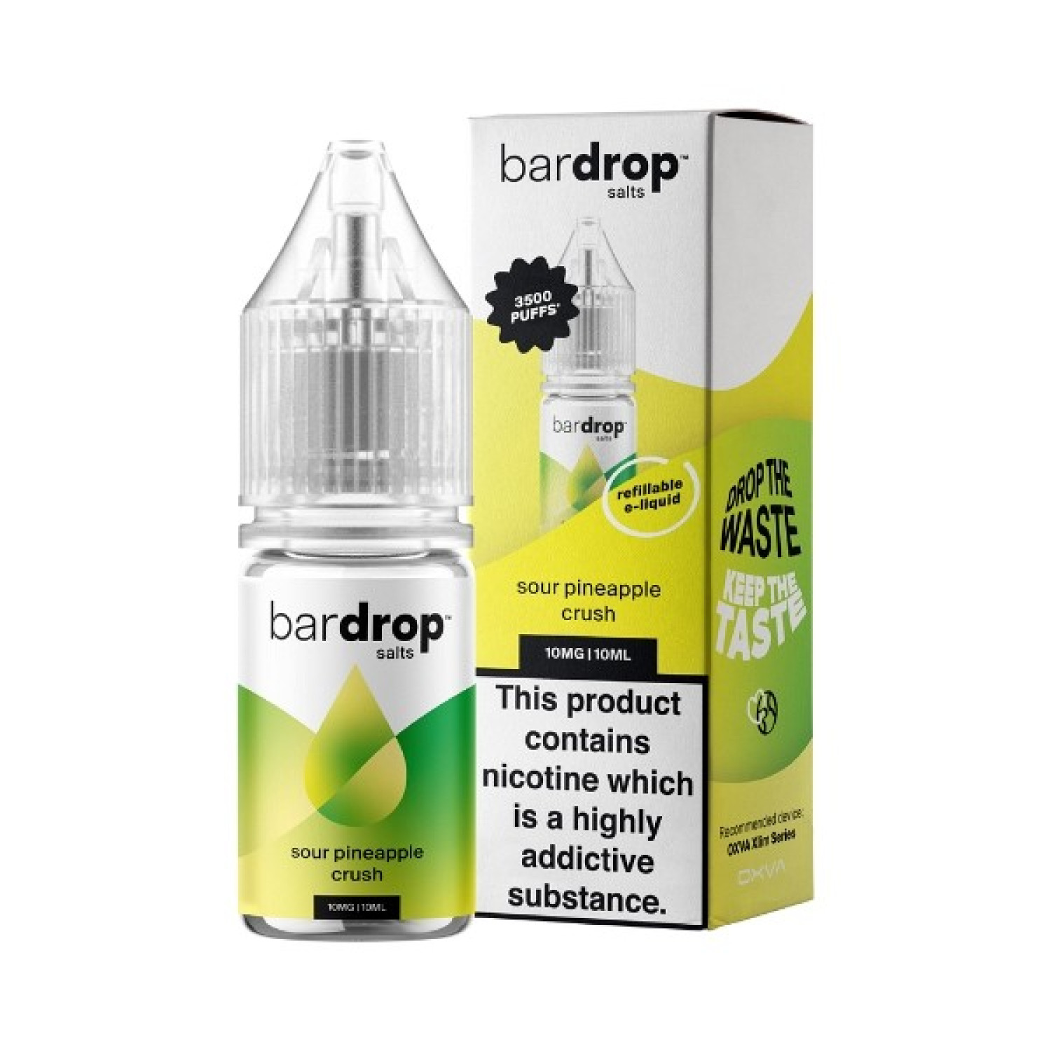 Bar Drop Salts - Nic Salt - Sour Pineapple Crush